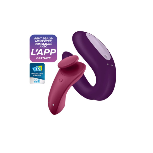 Coffret 2 sextoys connectés Partner Box 1 Satisfyer 
